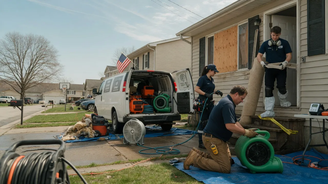 Water Damage Restoration in Whitewater, KS near me